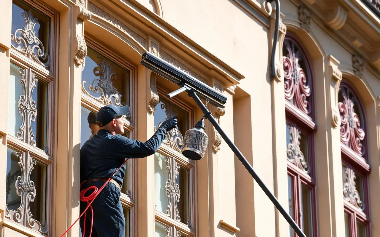 Fensterreinigung in München: Was Altbau-Eigentümer und Gewerbekunden wissen müssen
